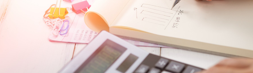 calculator and notes