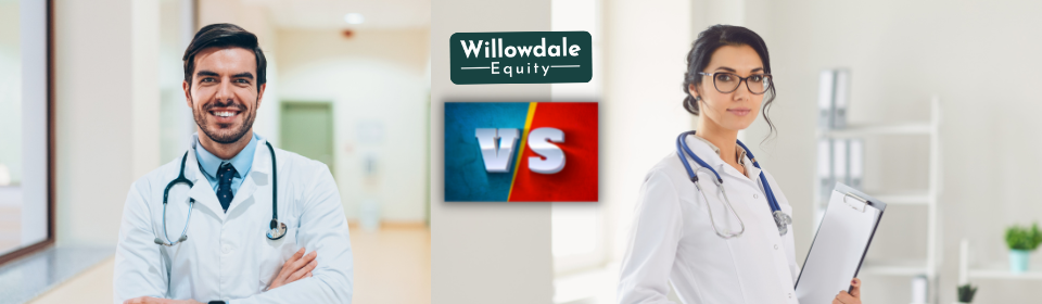 active and passive physician real estate investors