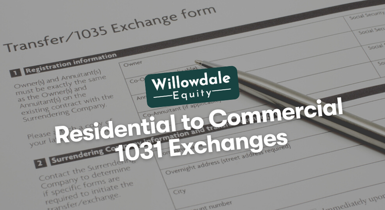 Can You Do a 1031 Exchange From Residential to Commercial