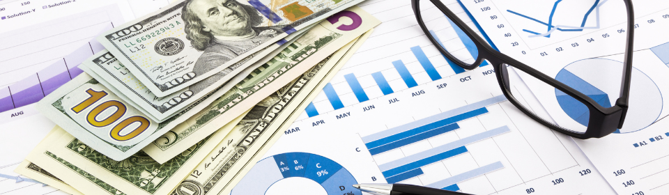 cash charts and spreadsheets