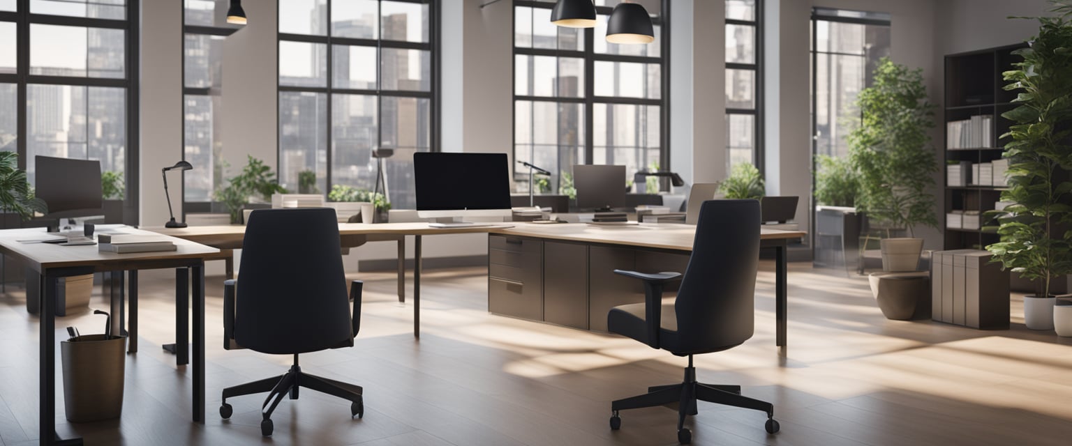 modern tidy office