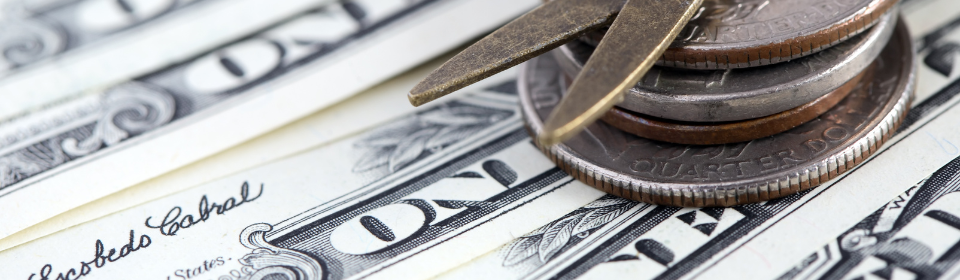 money being cut