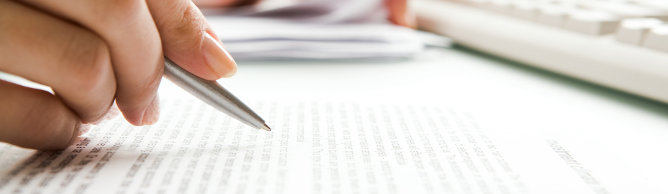 person writing