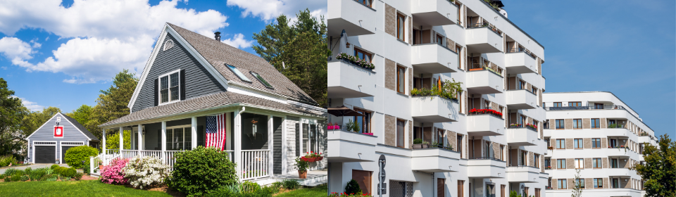 single family and multifamily properties