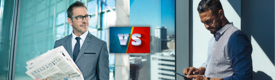 two different investors head to head