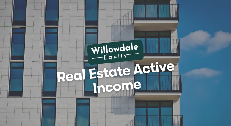 Active Income in Real Estate
