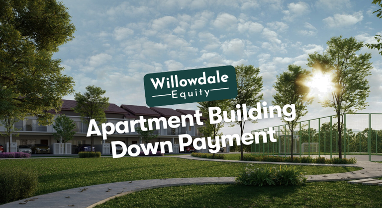 how much down payment for an apartment building