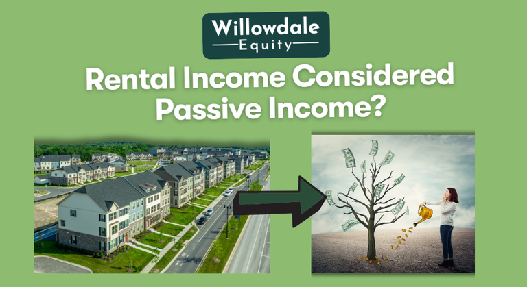 is rental income considered passive income