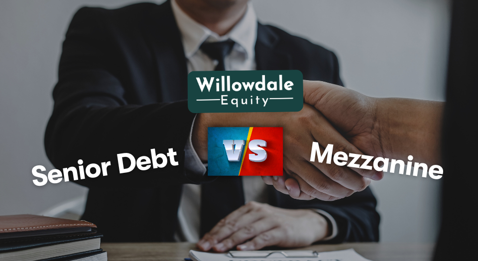 senior debt vs mezzanine