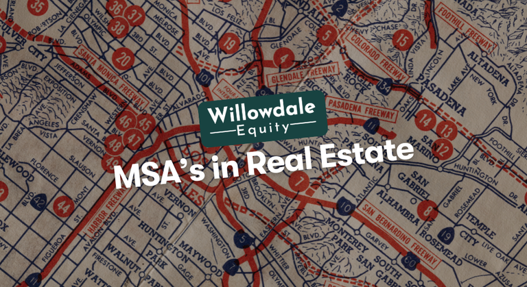 what is an msa in real estate
