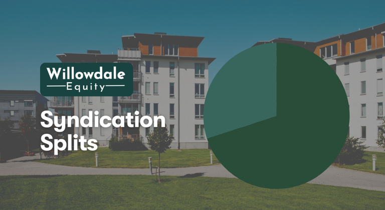 what is the split in real estate syndication