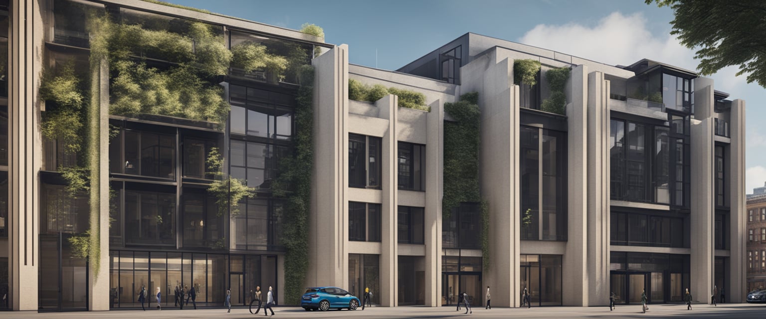 new apartment building