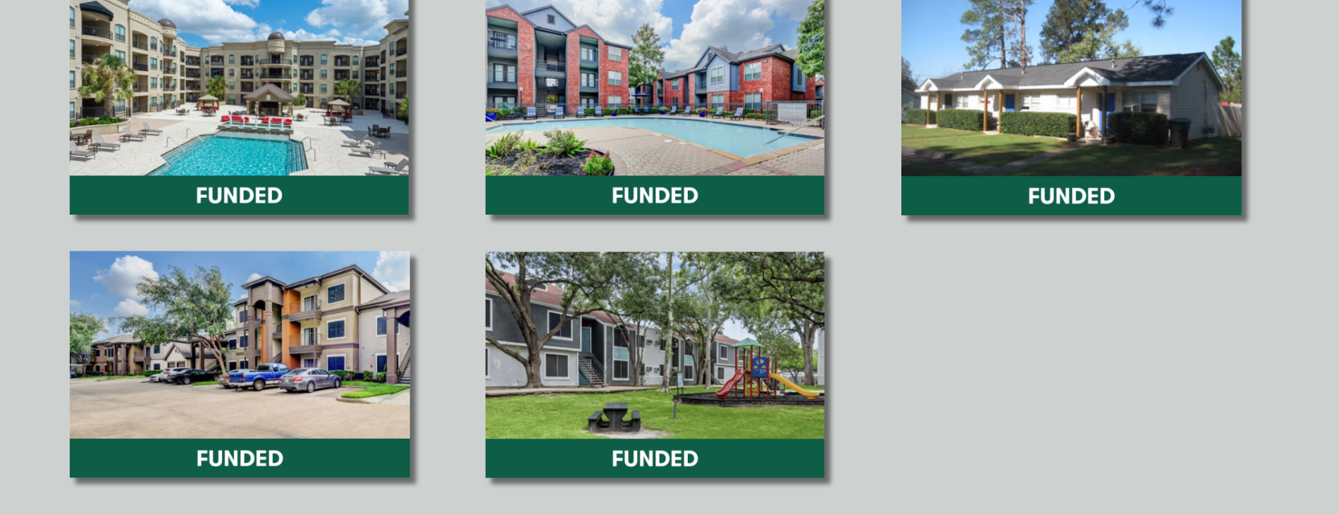 Willowdale Equity funded portfolio: Meritage, Highland, Beckley, Aspire, Mill Gardens