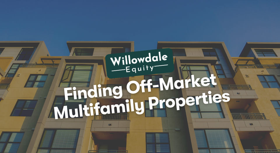how to find off market multifamily properties