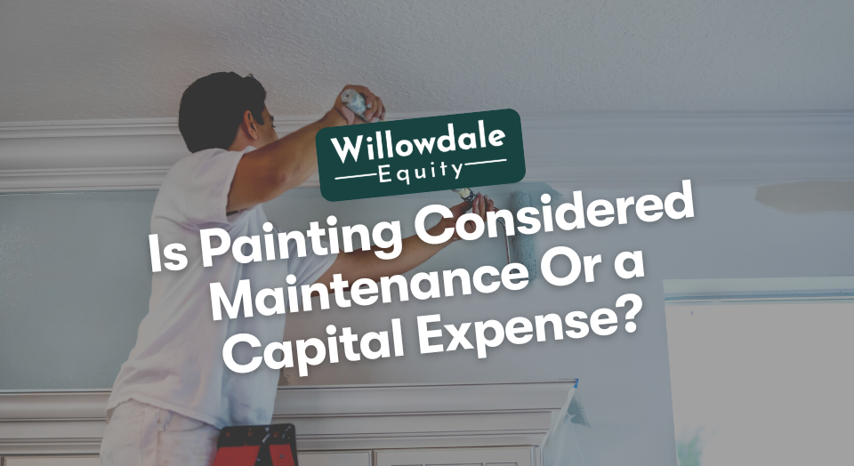 Is Painting Considered Maintenance Or a Capital Expense
