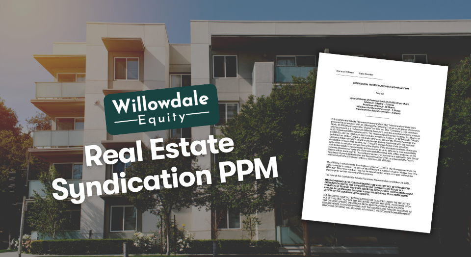 Real Estate Syndication PPM